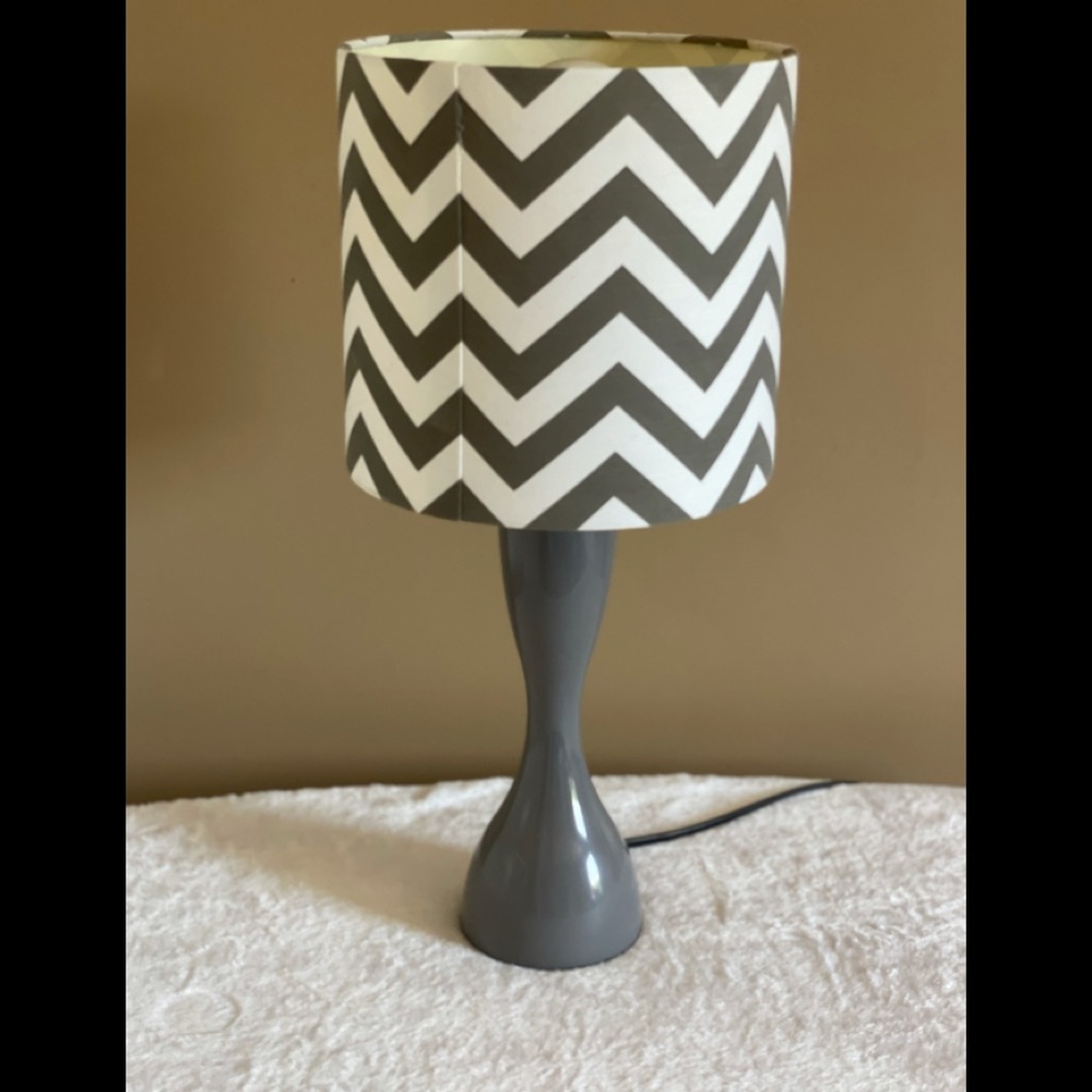 Cute Chevron print lamp